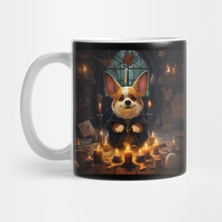 Spooky Corgi Magic Mug